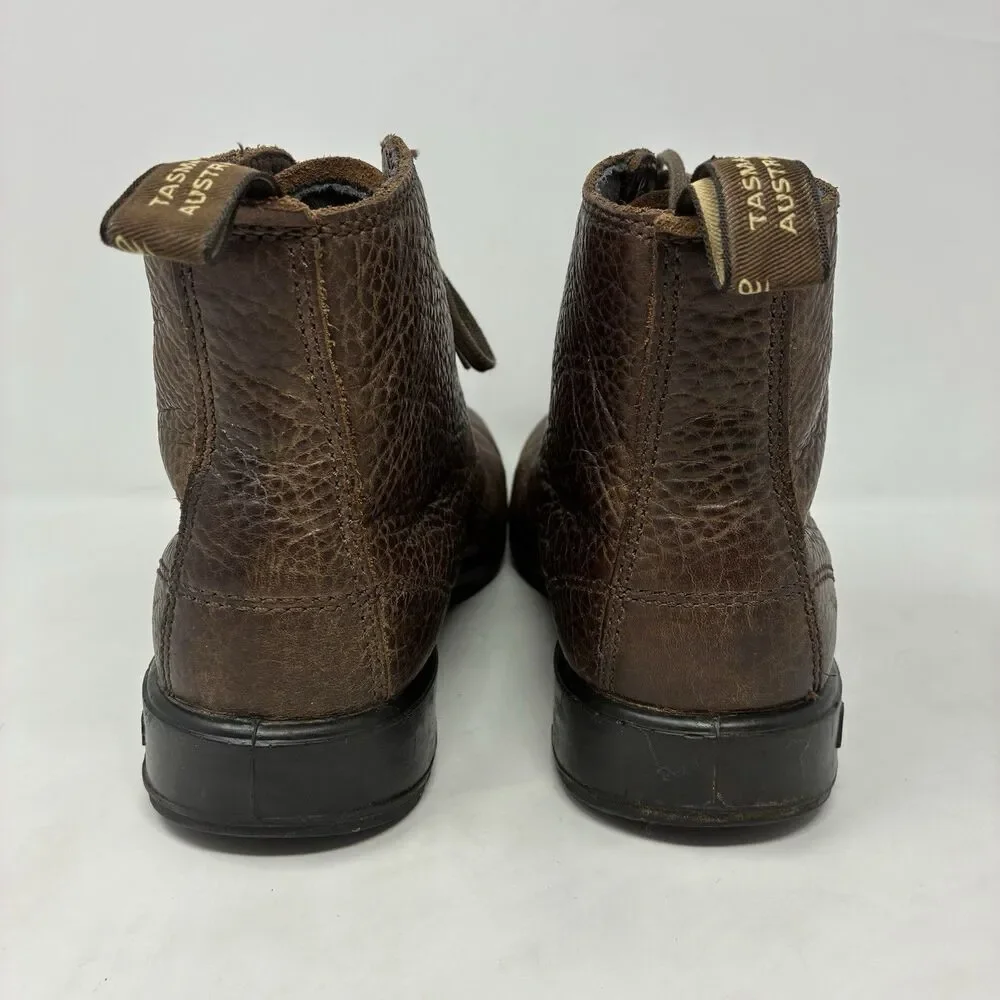 Blundstone Lace-Up Boots #1454 Brown Tumble Mens AU 9 US 9.5 *Read Description*